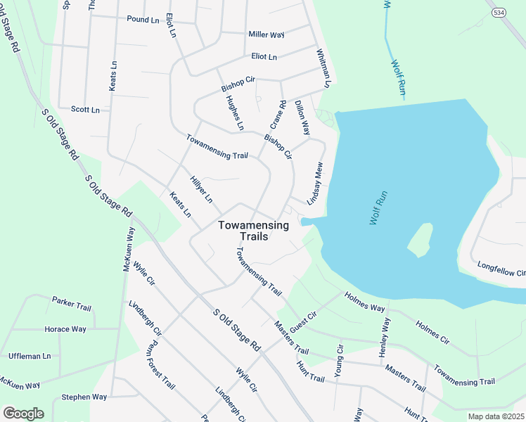 map of restaurants, bars, coffee shops, grocery stores, and more near 95 Tennyson Circle in Lehighton