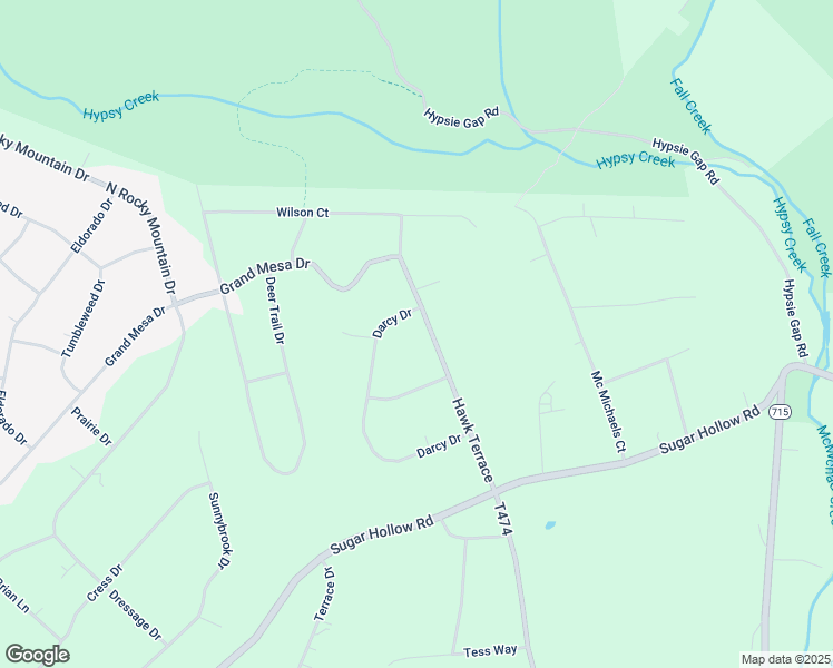 map of restaurants, bars, coffee shops, grocery stores, and more near 177 Hawk Terrace in Saylorsburg