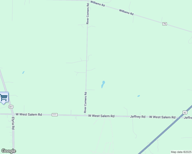 map of restaurants, bars, coffee shops, grocery stores, and more near 10175 River Corners Road in West Salem