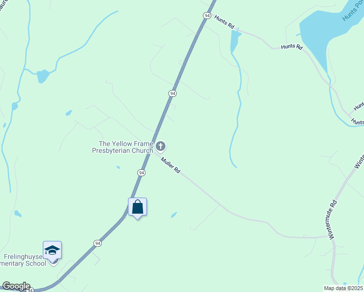 map of restaurants, bars, coffee shops, grocery stores, and more near 653 New Jersey 94 in Newton