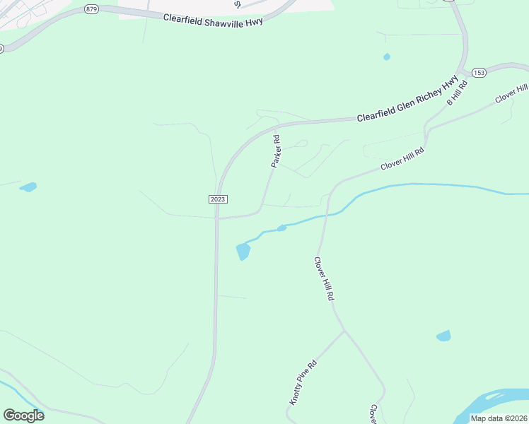 map of restaurants, bars, coffee shops, grocery stores, and more near 148 Parker Road in Clearfield