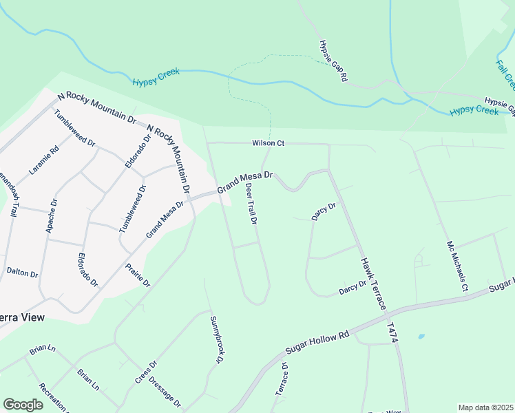map of restaurants, bars, coffee shops, grocery stores, and more near 123 Deer Trail Drive in Saylorsburg