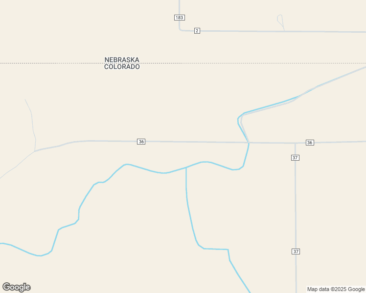 map of restaurants, bars, coffee shops, grocery stores, and more near 17470 County Road 36 in Julesburg