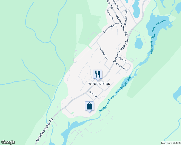 map of restaurants, bars, coffee shops, grocery stores, and more near 7 Village Place in Jefferson