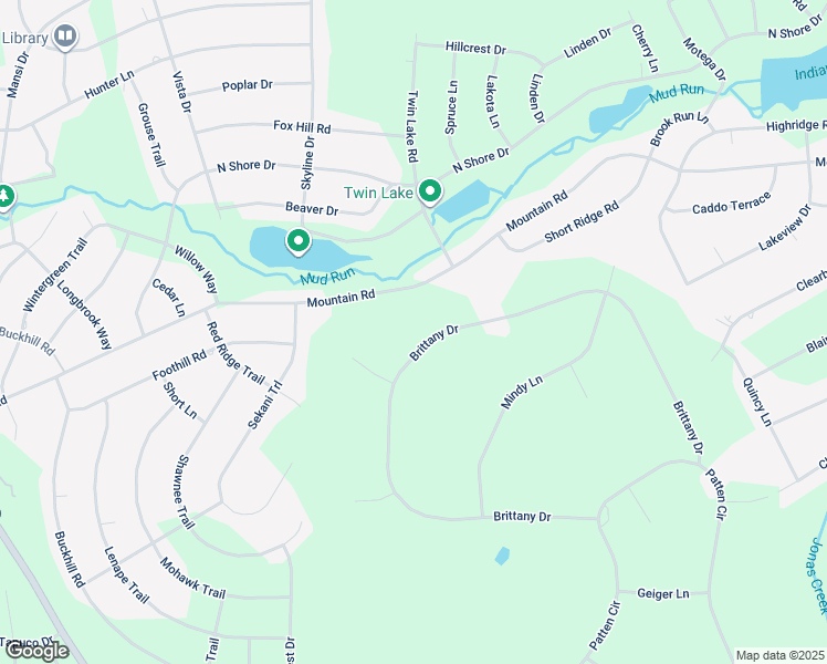 map of restaurants, bars, coffee shops, grocery stores, and more near 153 Brittany Drive in Albrightsville