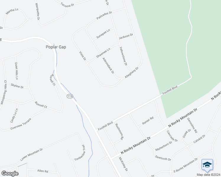 map of restaurants, bars, coffee shops, grocery stores, and more near 3004 Allegheny Drive in Blakeslee
