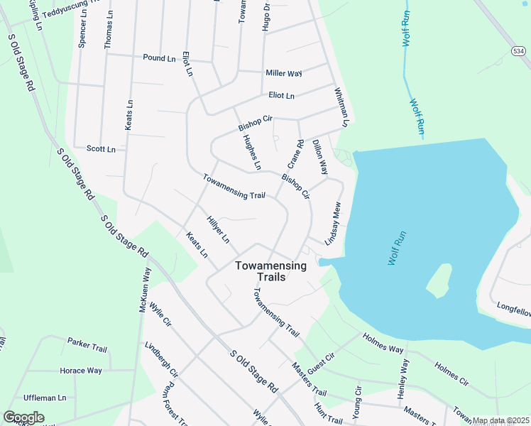 map of restaurants, bars, coffee shops, grocery stores, and more near 33 Sandburg Glen in Albrightsville