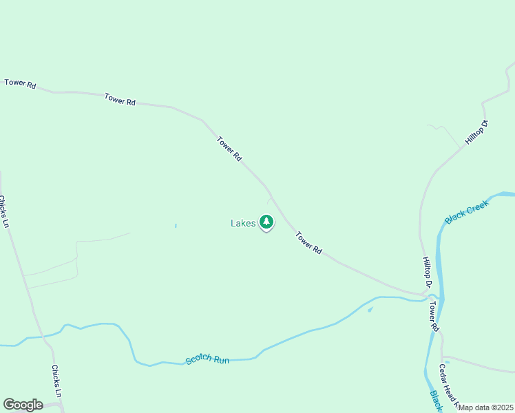 map of restaurants, bars, coffee shops, grocery stores, and more near 491 Tower Road in Sugarloaf