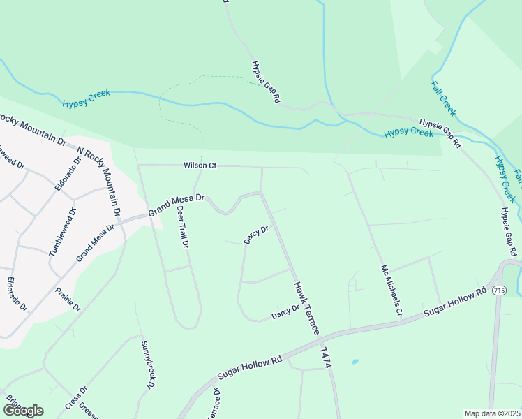 map of restaurants, bars, coffee shops, grocery stores, and more near 199 Hawk Terrace in Saylorsburg