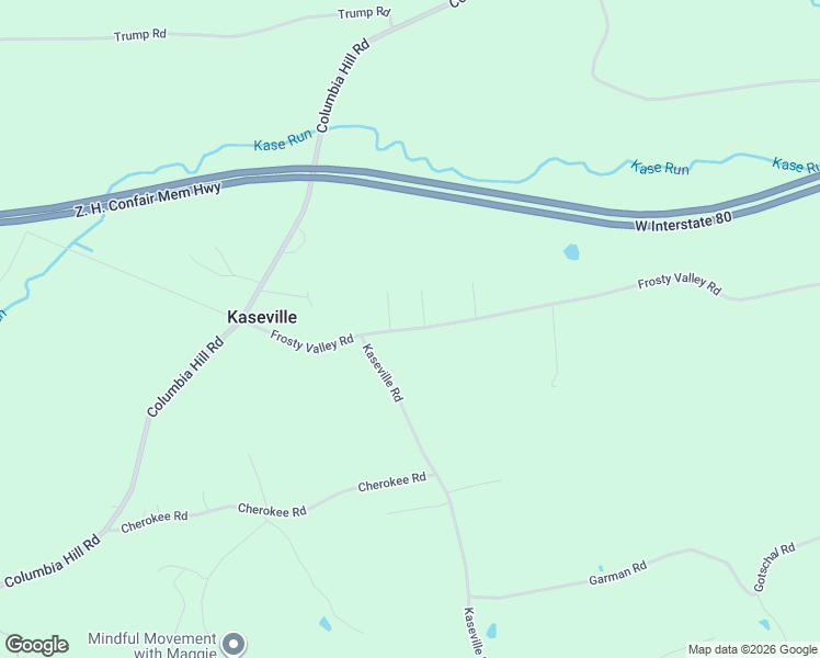 map of restaurants, bars, coffee shops, grocery stores, and more near 57 Frosty Valley Rd in Danville