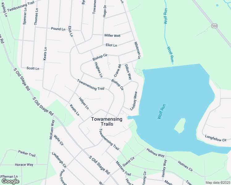 map of restaurants, bars, coffee shops, grocery stores, and more near 441 Towamensing Trail in Albrightsville