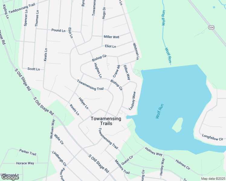 map of restaurants, bars, coffee shops, grocery stores, and more near 439 Towamensing Trail Road in Albrightsville