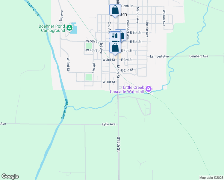 map of restaurants, bars, coffee shops, grocery stores, and more near 90 2nd Avenue in Malvern