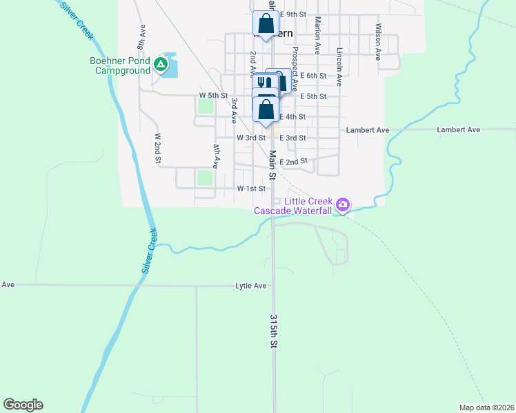 map of restaurants, bars, coffee shops, grocery stores, and more near 90 2nd Avenue in Malvern
