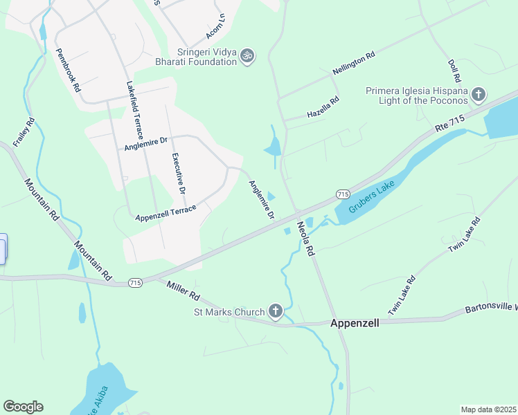 map of restaurants, bars, coffee shops, grocery stores, and more near 113 Anglemire Drive in Stroudsburg