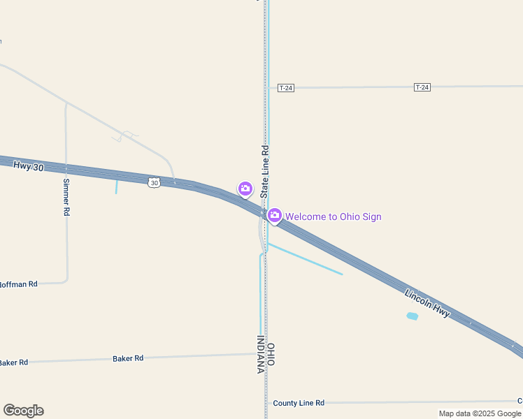 map of restaurants, bars, coffee shops, grocery stores, and more near 46835 Lincoln Highway in Monroeville