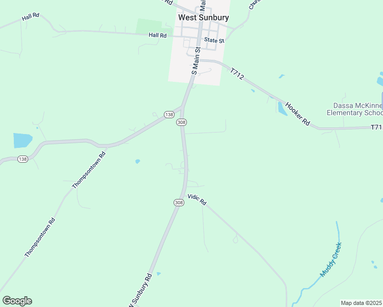 map of restaurants, bars, coffee shops, grocery stores, and more near 1219 West Sunbury Road in West Sunbury