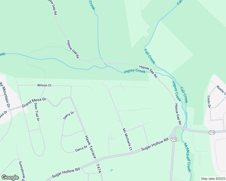 map of restaurants, bars, coffee shops, grocery stores, and more near 206 Thunderbird Terrace in Stroudsburg