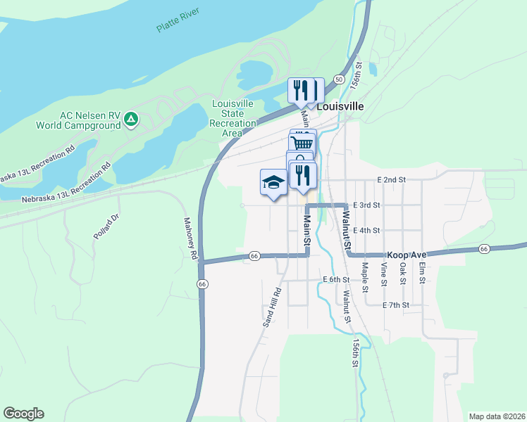 map of restaurants, bars, coffee shops, grocery stores, and more near 306 West 3rd Street in Louisville