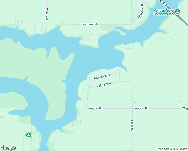 map of restaurants, bars, coffee shops, grocery stores, and more near 9235 Treasure Boulevard in North Benton