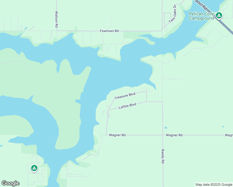 map of restaurants, bars, coffee shops, grocery stores, and more near 9235 Treasure Boulevard in North Benton