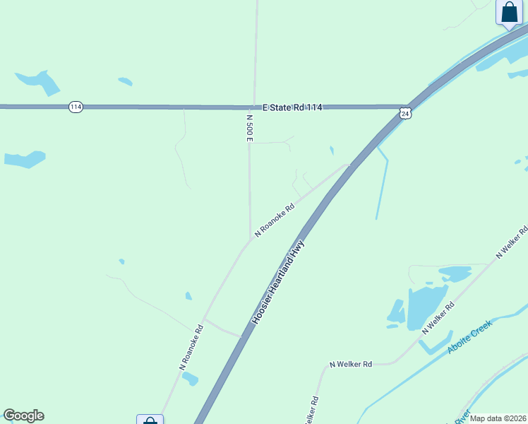 map of restaurants, bars, coffee shops, grocery stores, and more near 11766 North Roanoke Road in Roanoke