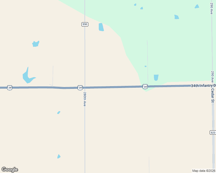 map of restaurants, bars, coffee shops, grocery stores, and more near 28183 U.S. 34 in Chariton