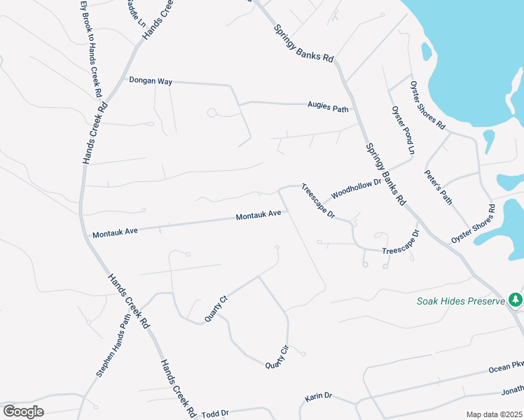 map of restaurants, bars, coffee shops, grocery stores, and more near 51 Montauk Avenue in East Hampton