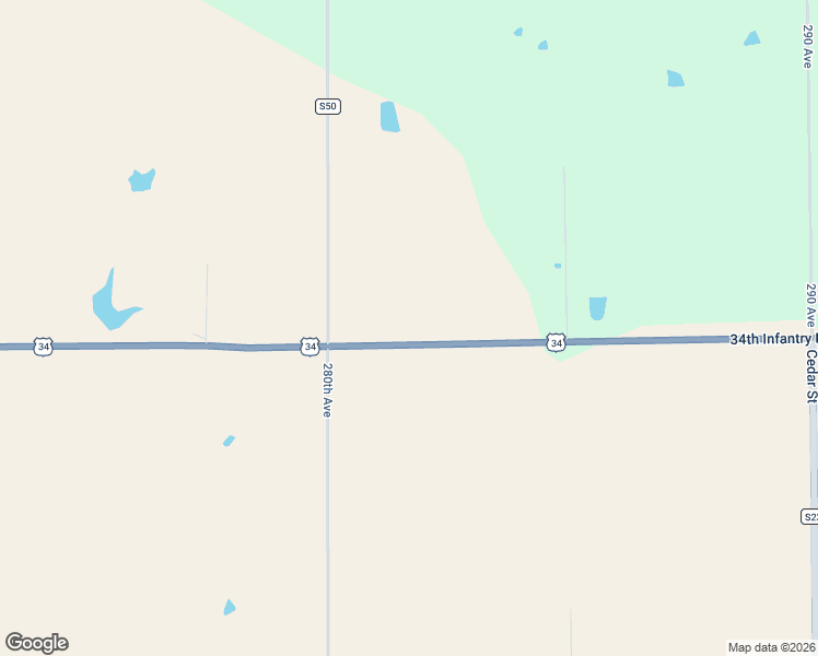 map of restaurants, bars, coffee shops, grocery stores, and more near 28183 U.S. 34 in Chariton