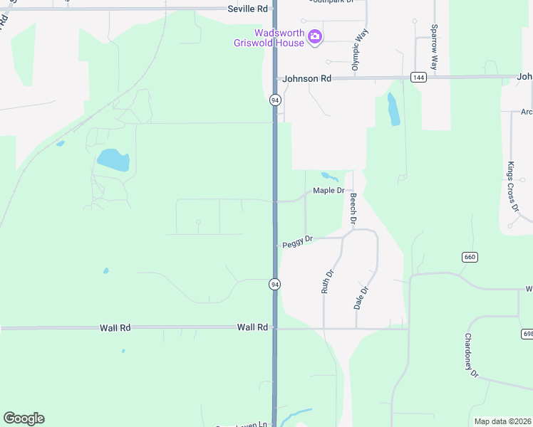 map of restaurants, bars, coffee shops, grocery stores, and more near 10024-10066 Mount Eaton Road in Wadsworth