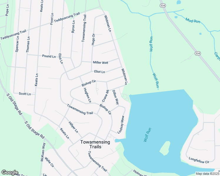 map of restaurants, bars, coffee shops, grocery stores, and more near 1188 Whitman Lane in Albrightsville