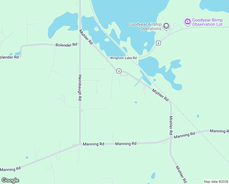 map of restaurants, bars, coffee shops, grocery stores, and more near 448 Valley Crest Drive in Mogadore