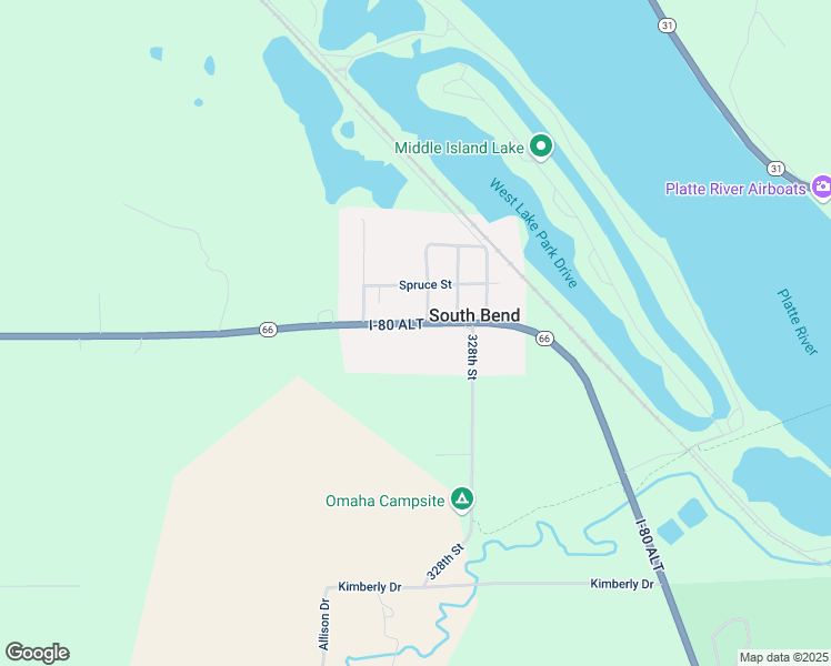 map of restaurants, bars, coffee shops, grocery stores, and more near 401 Pine Street in South Bend