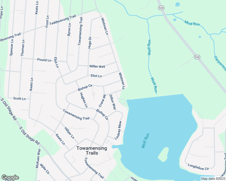 map of restaurants, bars, coffee shops, grocery stores, and more near 1188 Whitman Lane in Albrightsville