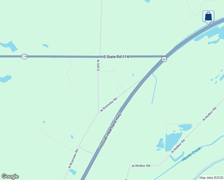 map of restaurants, bars, coffee shops, grocery stores, and more near 11766 North Roanoke Road in Roanoke