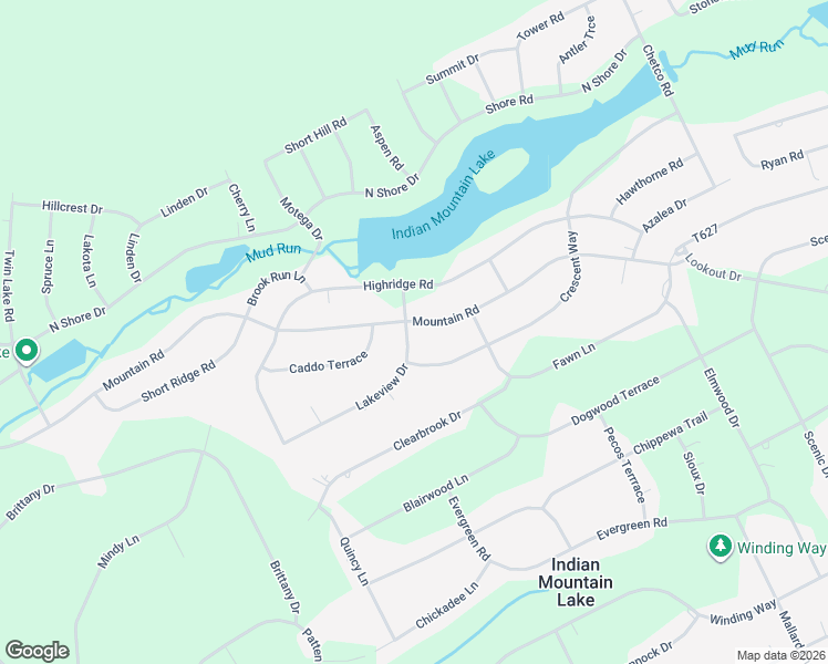 map of restaurants, bars, coffee shops, grocery stores, and more near 301 Mountain Road in Albrightsville