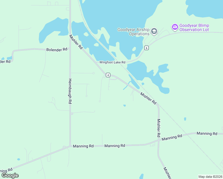 map of restaurants, bars, coffee shops, grocery stores, and more near 448 Valley Crest Drive in Mogadore