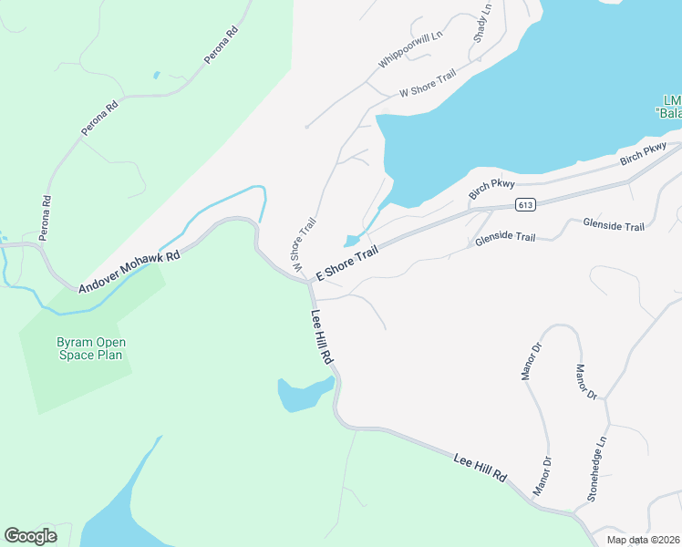 map of restaurants, bars, coffee shops, grocery stores, and more near 560 East Shore Trail in Sparta