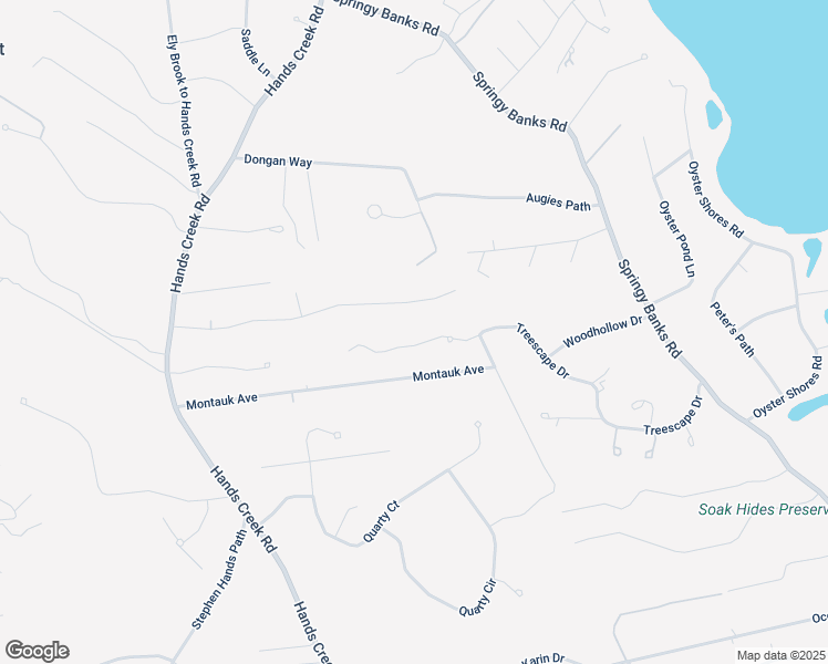 map of restaurants, bars, coffee shops, grocery stores, and more near 2 Van Scoys Path East in East Hampton