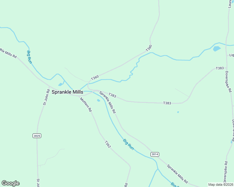 map of restaurants, bars, coffee shops, grocery stores, and more near 169 Barton Chapel Road in Sprankle Mills