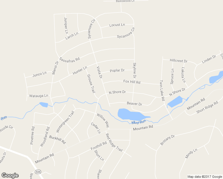 map of restaurants, bars, coffee shops, grocery stores, and more near 89 North Shore Drive in Albrightsville