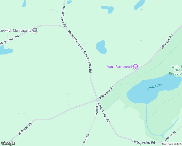 map of restaurants, bars, coffee shops, grocery stores, and more near 56 Spring Valley Road in Hardwick Township