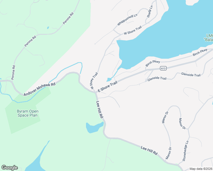 map of restaurants, bars, coffee shops, grocery stores, and more near 560 East Shore Trail in Sparta