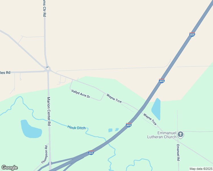 map of restaurants, bars, coffee shops, grocery stores, and more near 9315 Wayne Trace in Fort Wayne