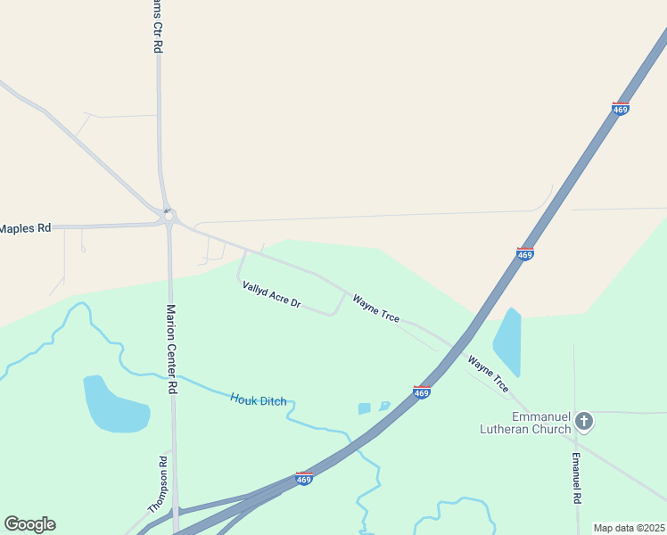 map of restaurants, bars, coffee shops, grocery stores, and more near 9315 Wayne Trace in Fort Wayne