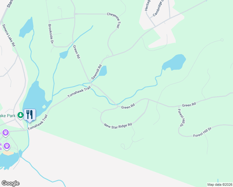 map of restaurants, bars, coffee shops, grocery stores, and more near 229 Green Road in Sparta