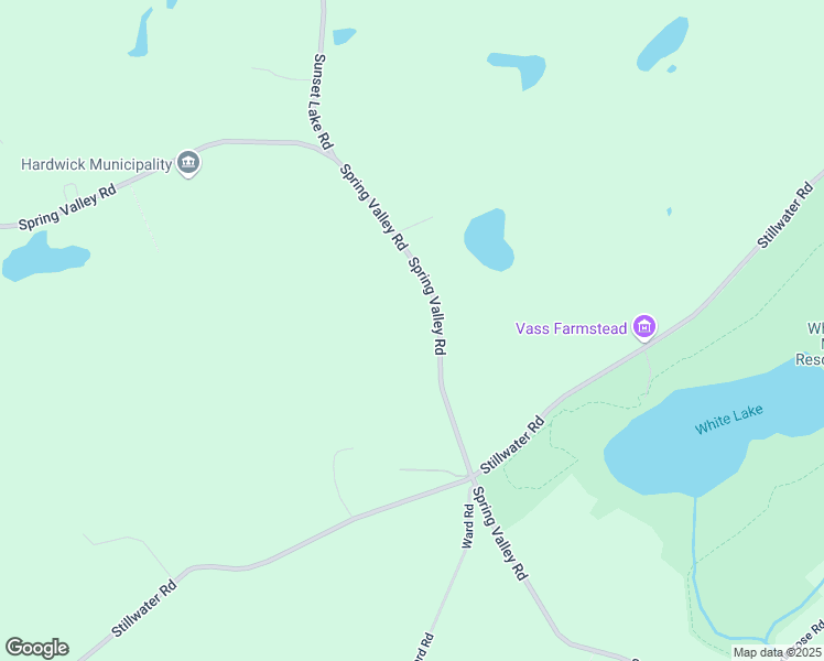 map of restaurants, bars, coffee shops, grocery stores, and more near 56 Spring Valley Road in Hardwick Township