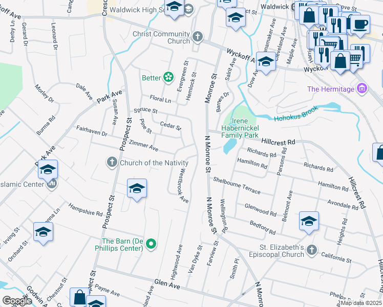 11 Westbrook Avenue, Midland Park NJ Walk Score