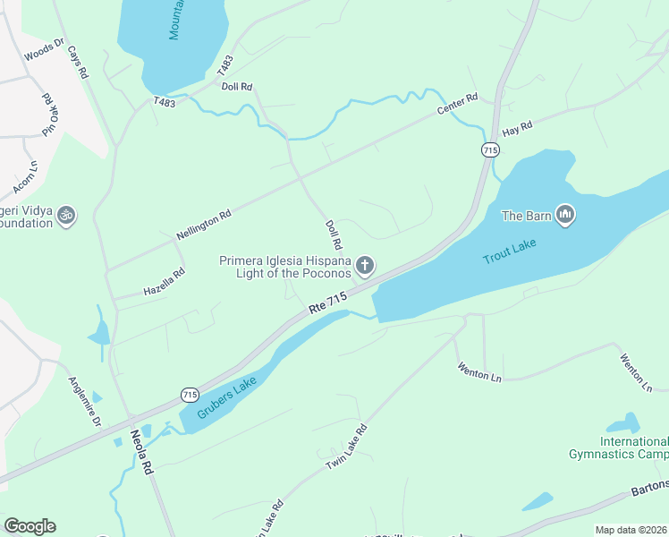 map of restaurants, bars, coffee shops, grocery stores, and more near 3 Doll Road in Reeders