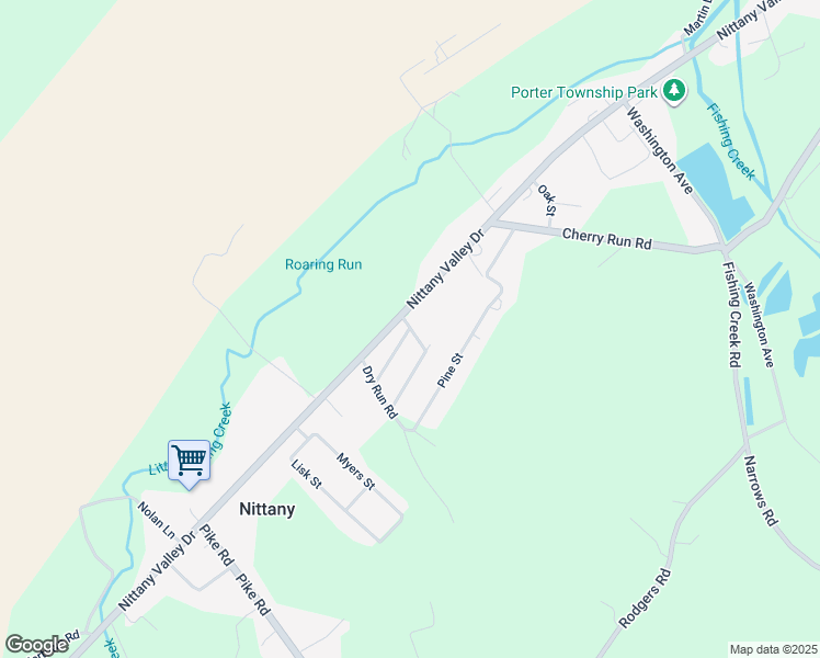 map of restaurants, bars, coffee shops, grocery stores, and more near 100 Black Walnut Street in Howard